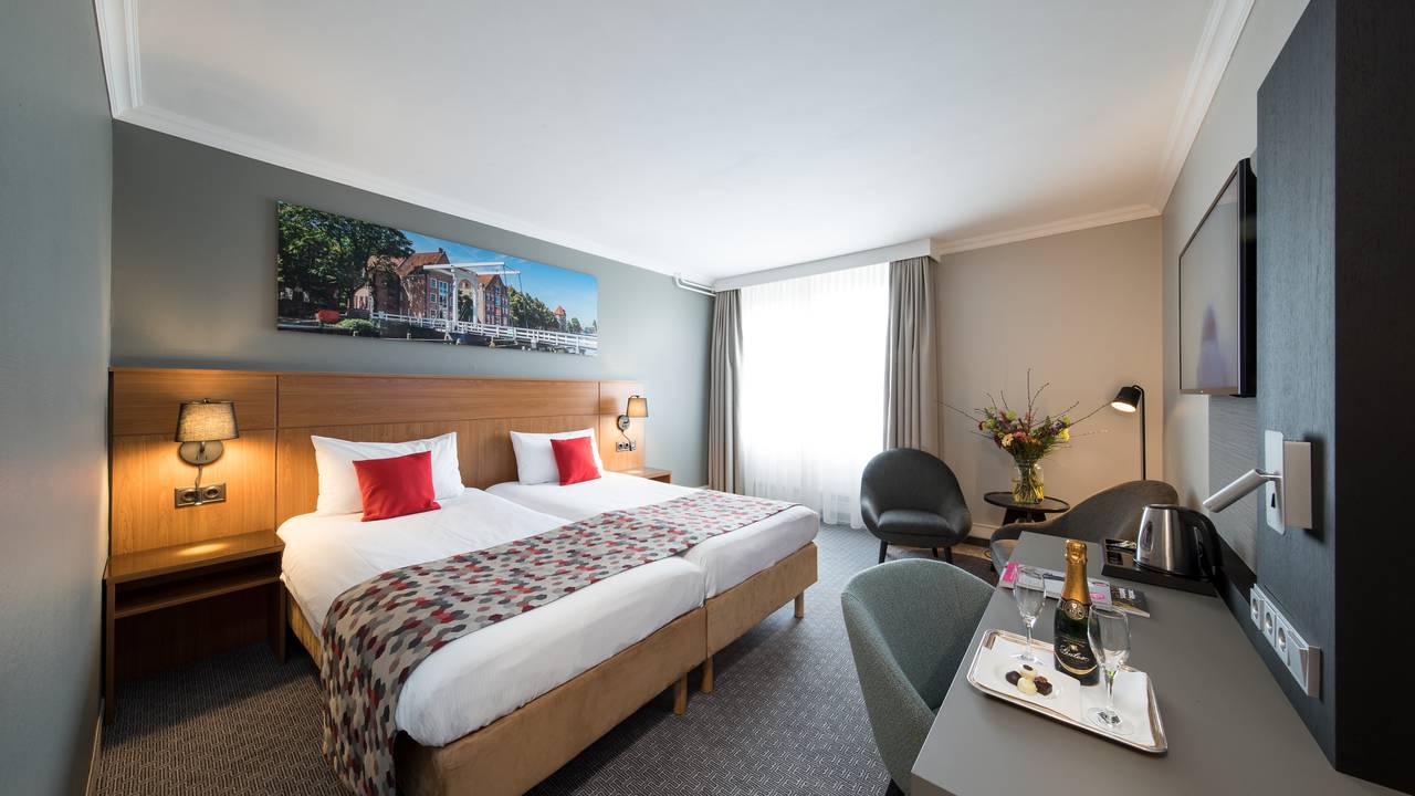 Hotel Zwolle - Bilderberg Grand Hotel Wientjes - Comfortabele hotelkamer