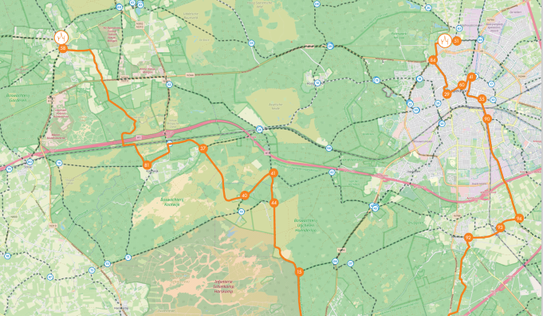 Fietsroutes - Bilderberg Klavertje Vier Fietsarrangement - Bilderberg Hotels