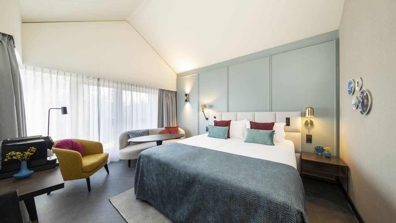 Bilderberg Hotel de Keizerskroon - Hotel naast Paleis Het Loo - Hotelkamer - Deluxe room met balkon A.jpg