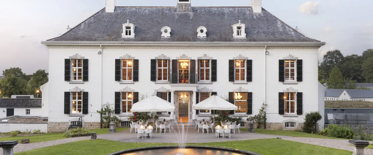 Achteraanzicht van Kasteel Vaalsbroek