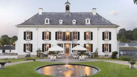 Achteraanzicht van Kasteel Vaalsbroek
