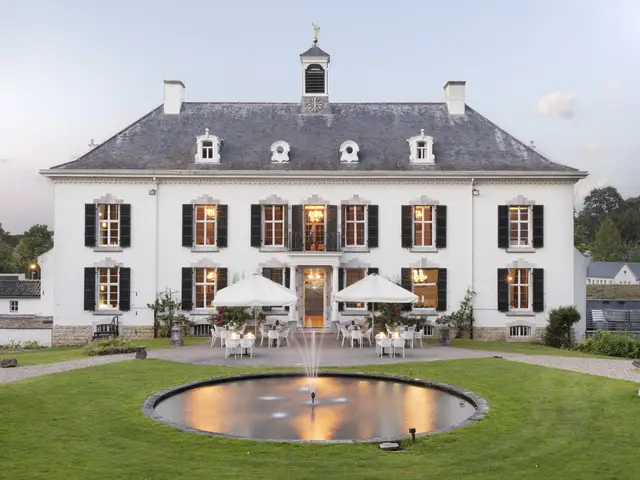 Achteraanzicht van Kasteel Vaalsbroek