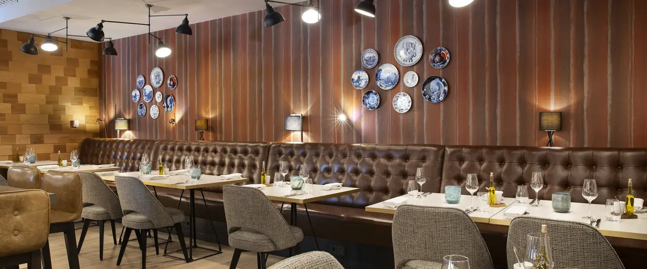 De Bar-Bistro van Garden Hotel Amsterdam