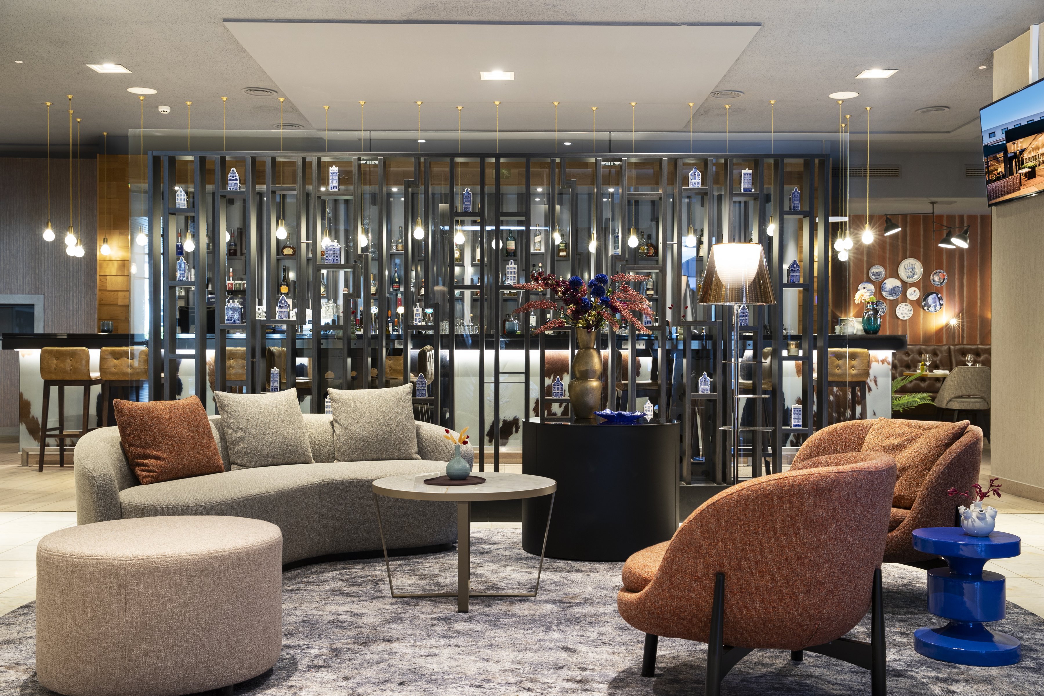 Welcome Lounge at Garden Hotel Amsterdam