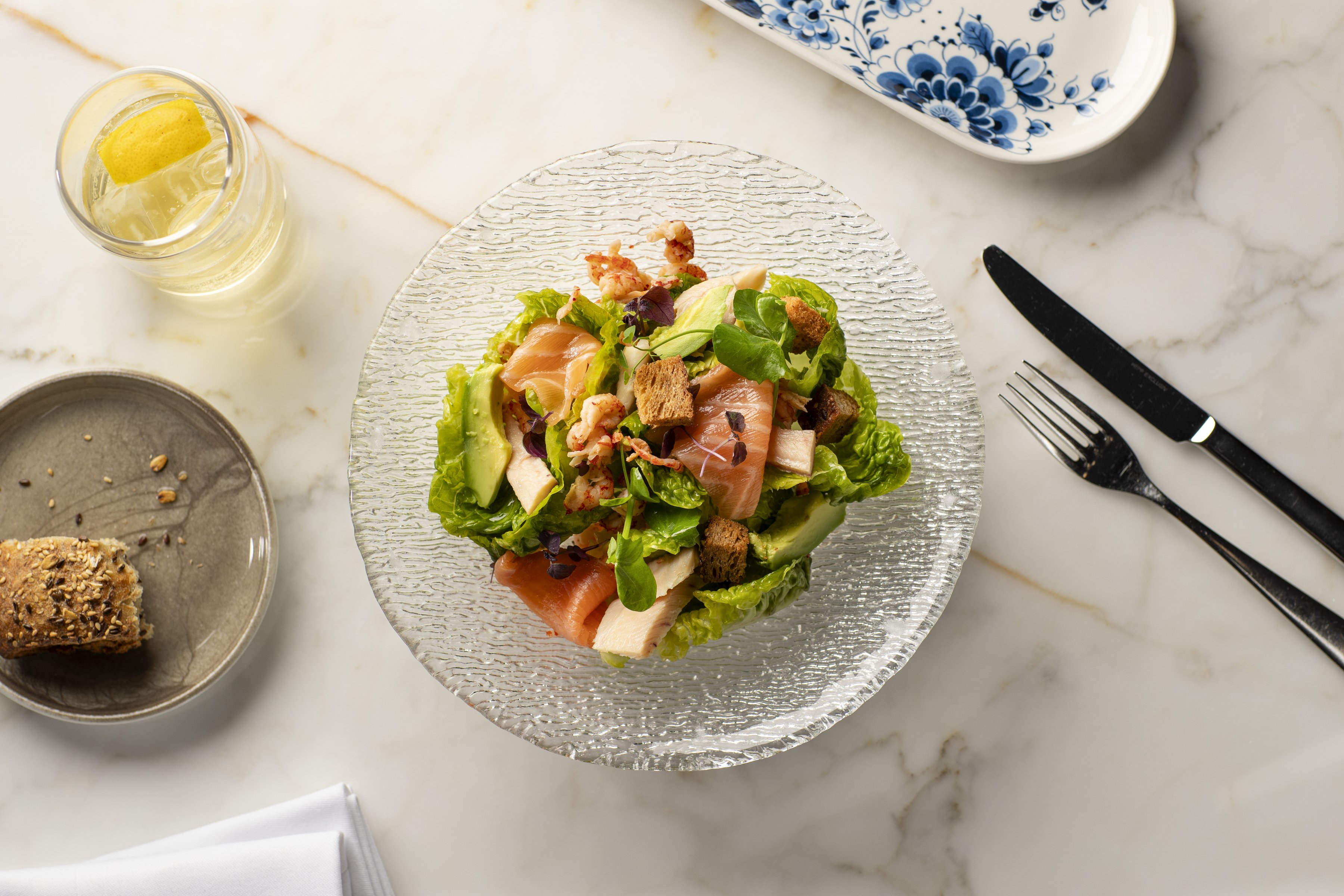 Salad from the Bar-Bistro at Garden Hotel Amsterdam