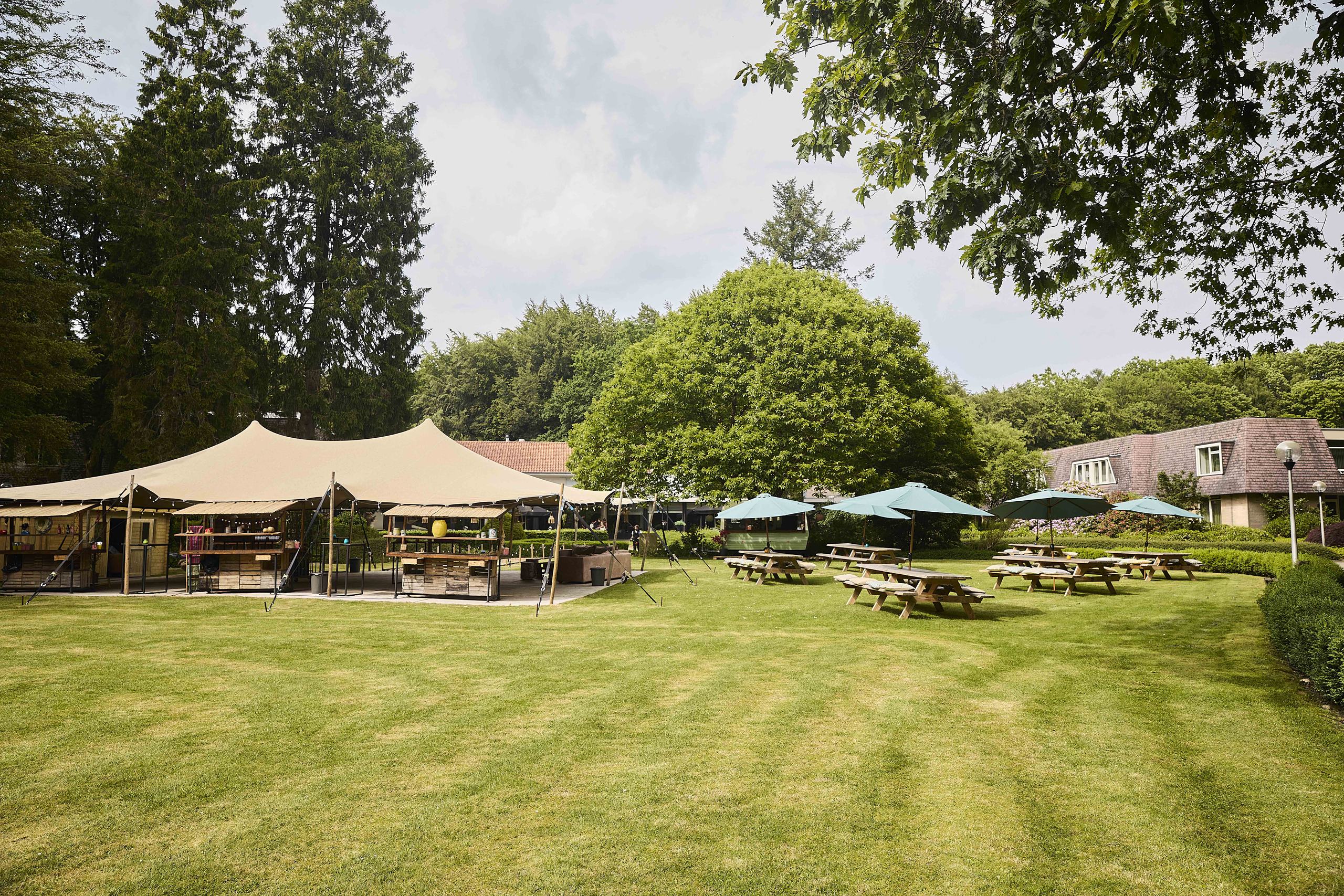 Bilderberg Hotel Speulderbos Food Festival overzicht terrein