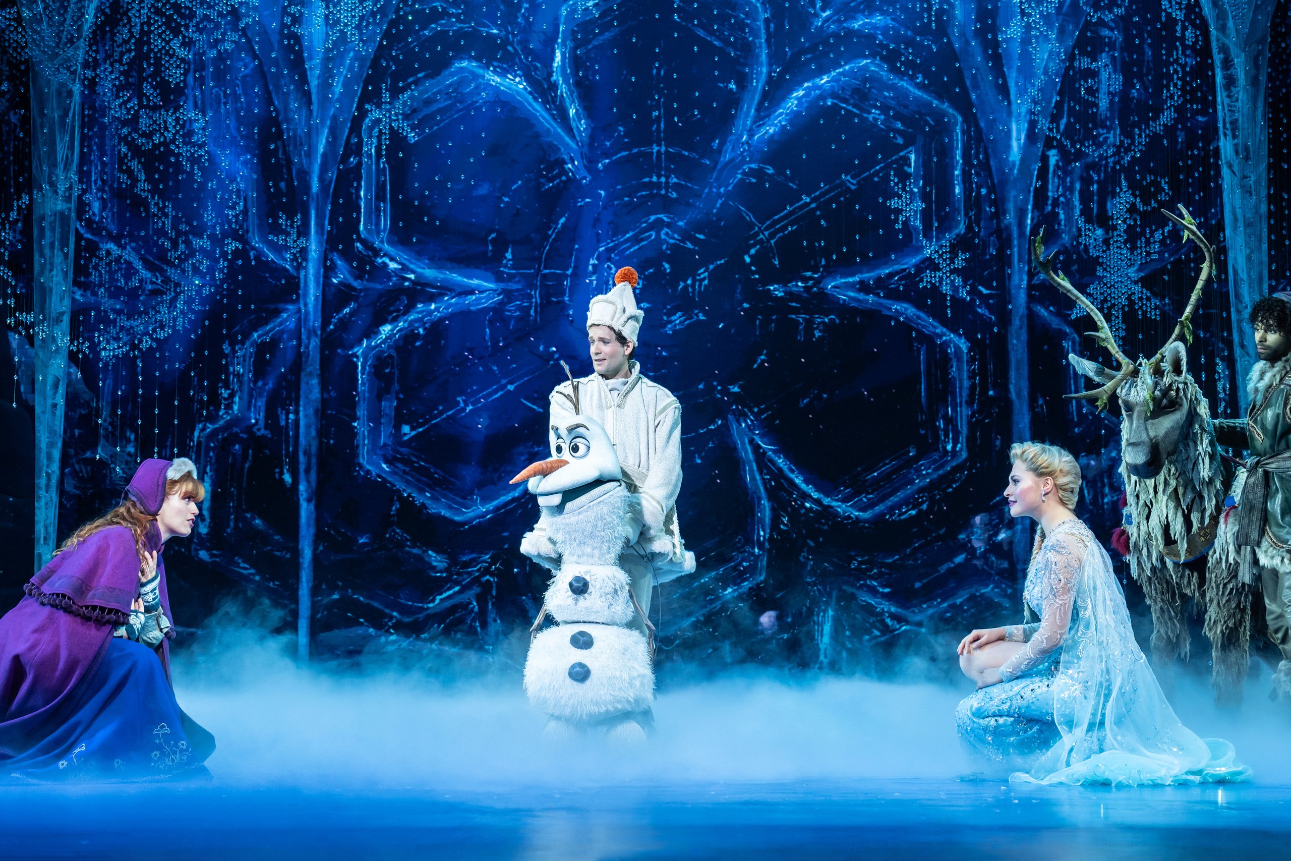 Anna, Olaf & Elsa van Disney Frozen de Musical