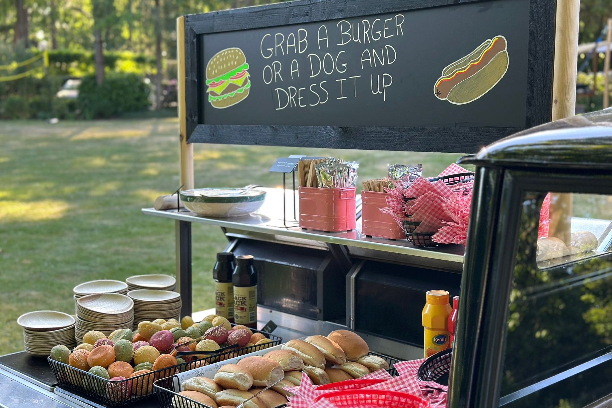 Foodstation bij Food Festival 't Speuld