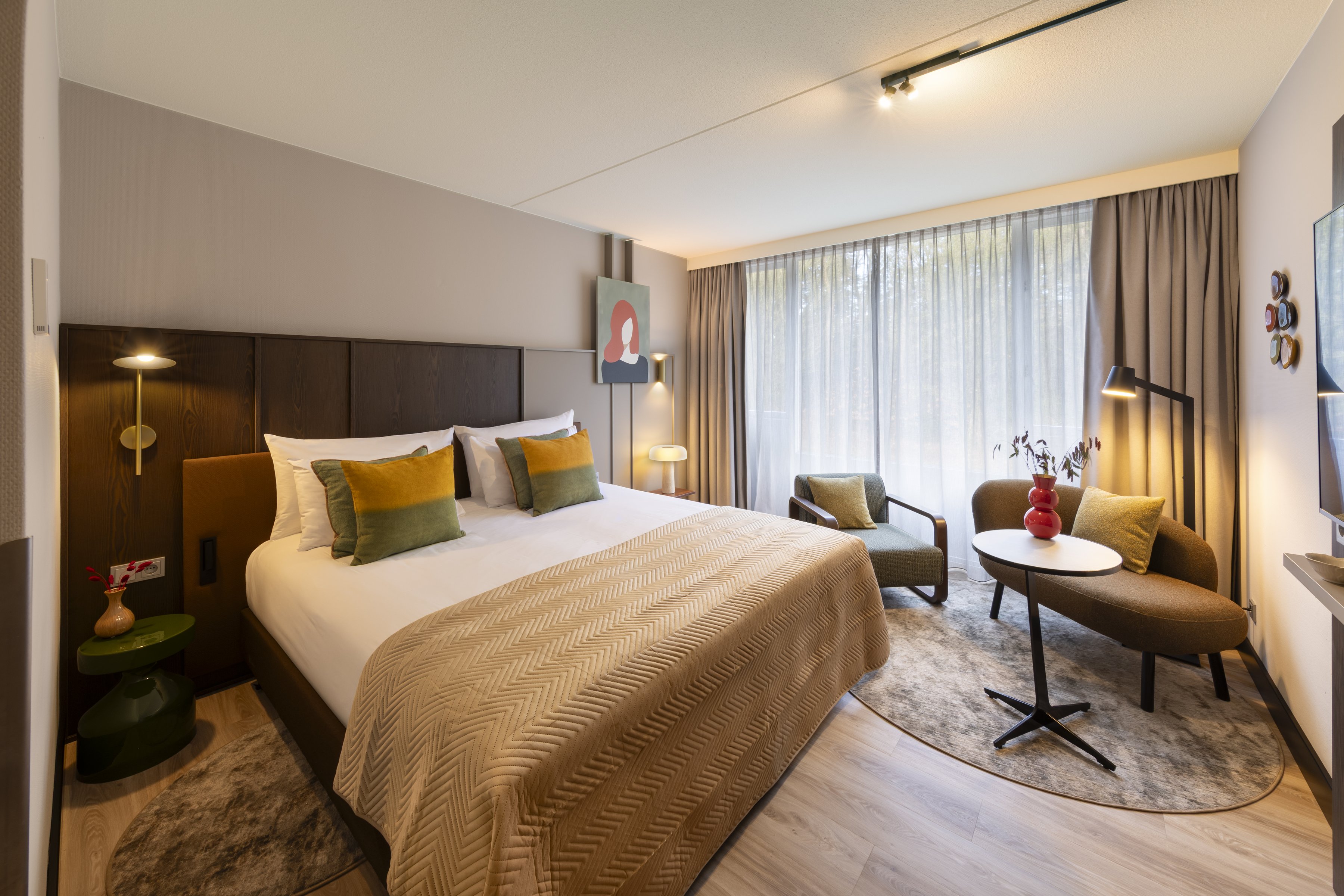 Deluxe hotelkamer Hotel De Bilderberg te Oosterbeek