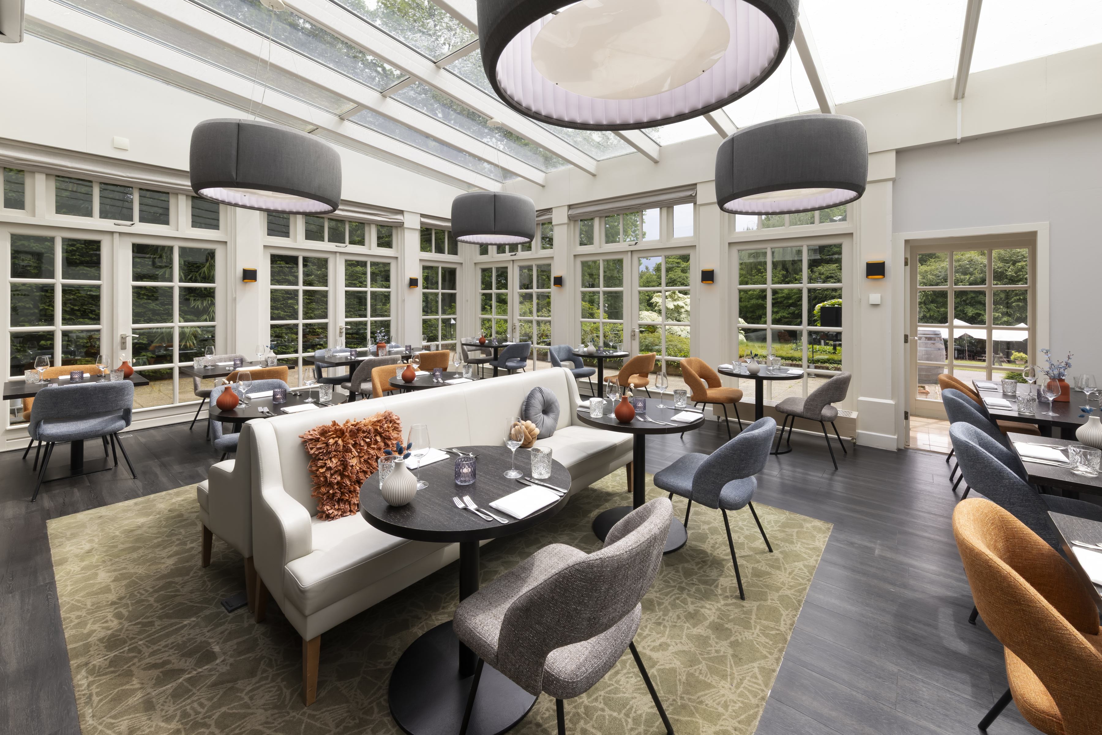 Wintergarten bei Tageslicht – Julia’s Kitchen, Hotel De Bilderberg