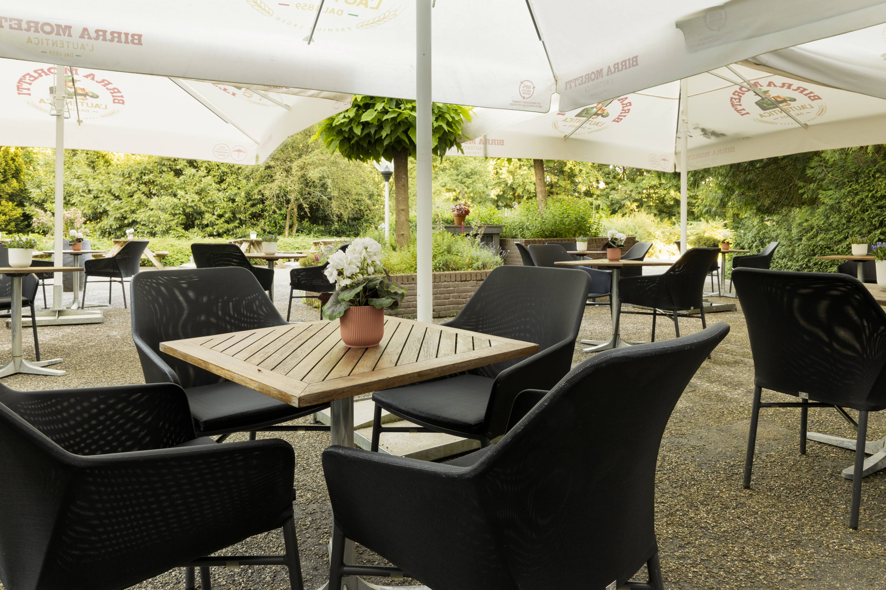 Hotel De Bilderberg Julia's Kitchen terras