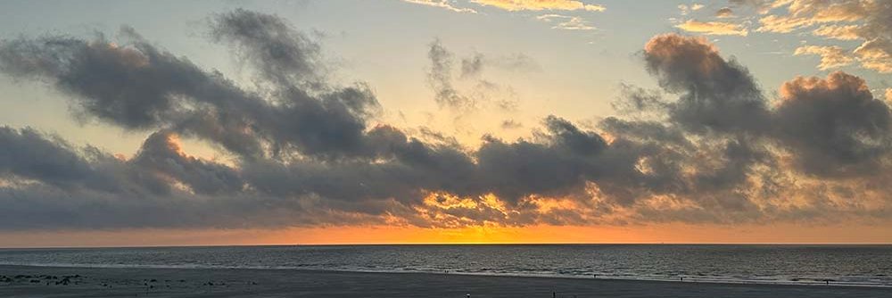 Zonsondergang op Terschelling van Cynthia Schultz