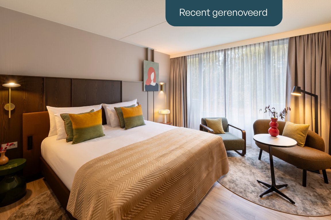 Recent vernieuwd Deluxe kamer Hotel de Bilderberg 3