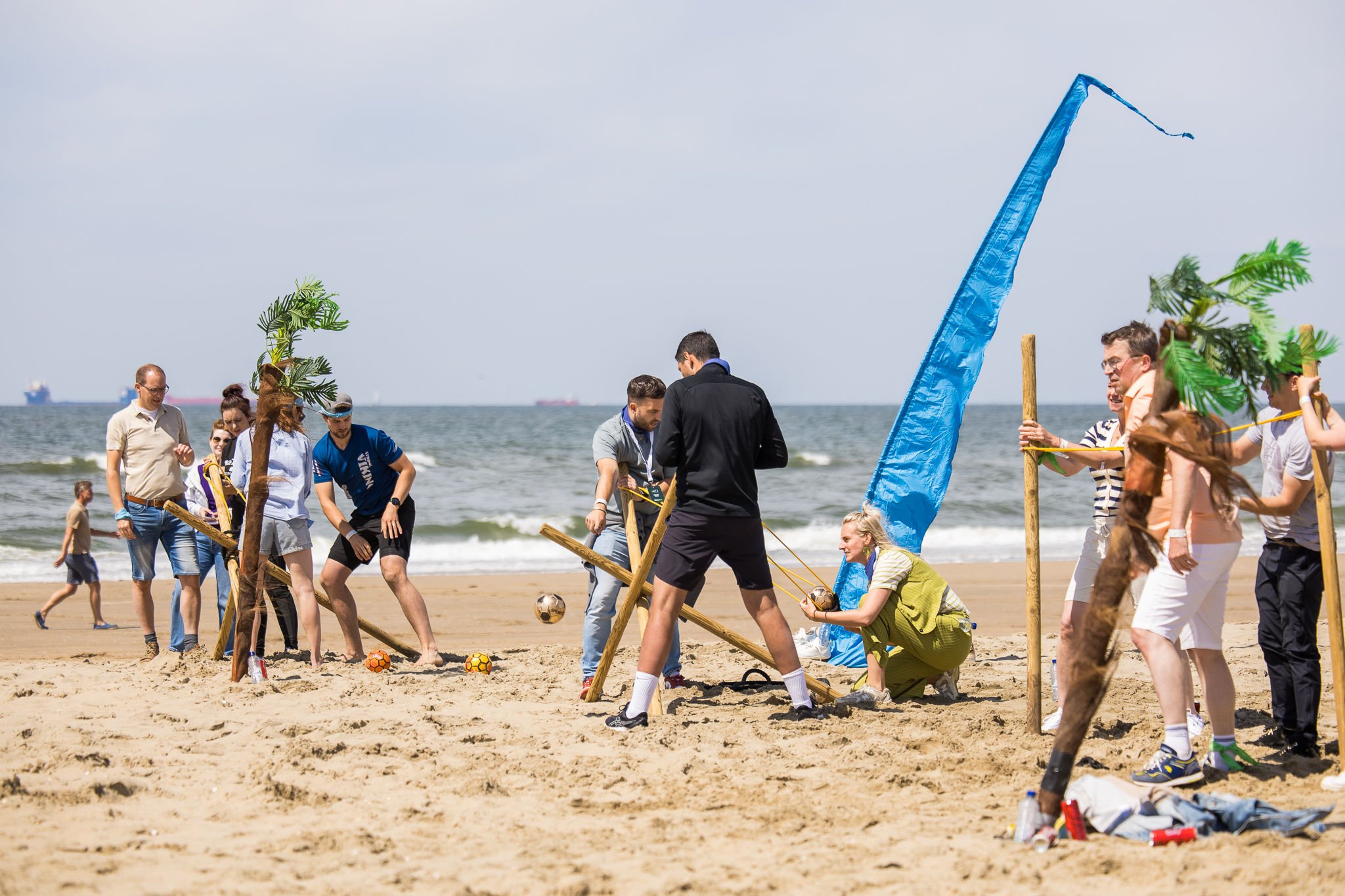 Activiteit in Scheveningen