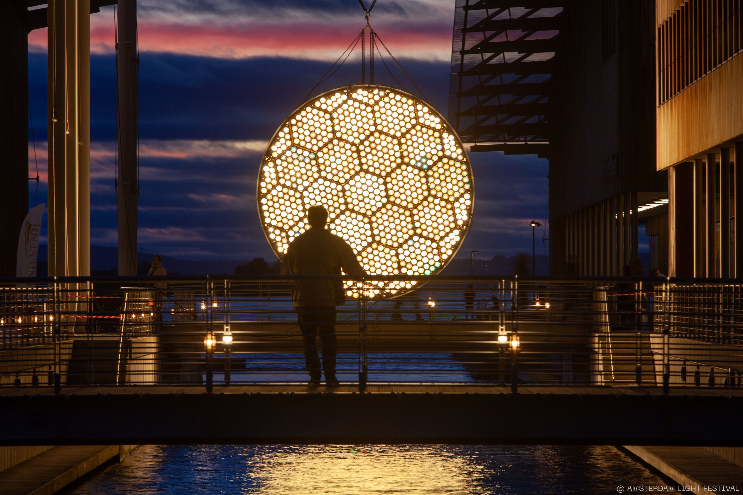 Amsterdam Light Festival Kunstwerk The Sun