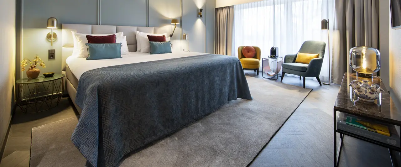 Een hotelkamer in Hotel De Keizerskroon Apeldoorn