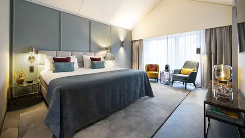 Ein Hotelzimmer im Hotel de Keizerskroon in Apeldoorn