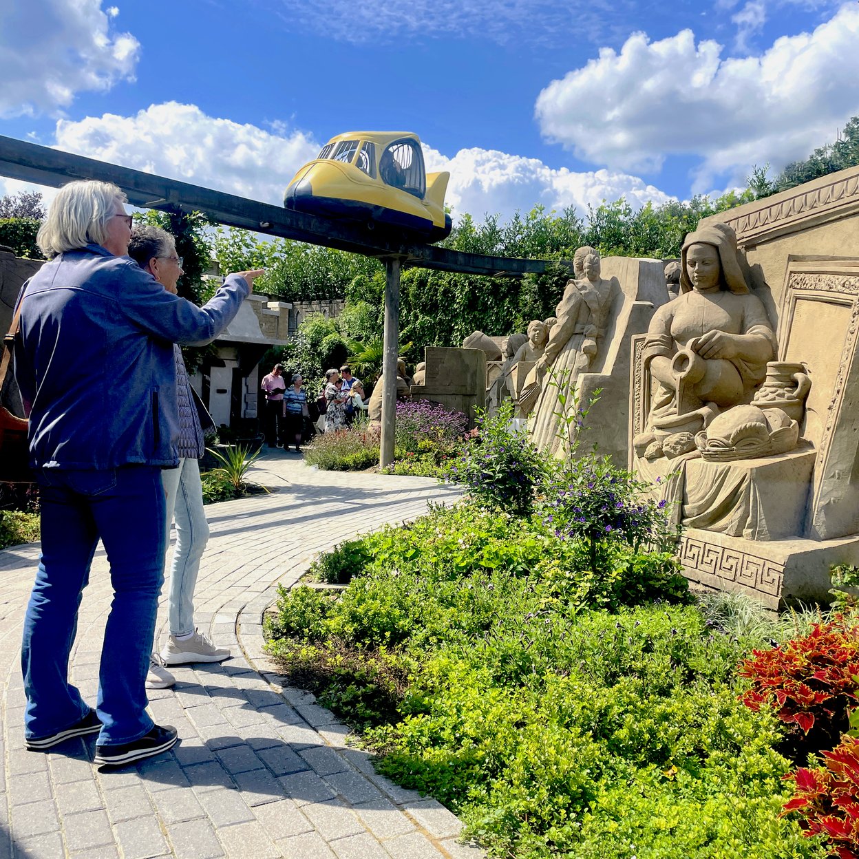 Zandsculpturen van Het Romeinse Rijk